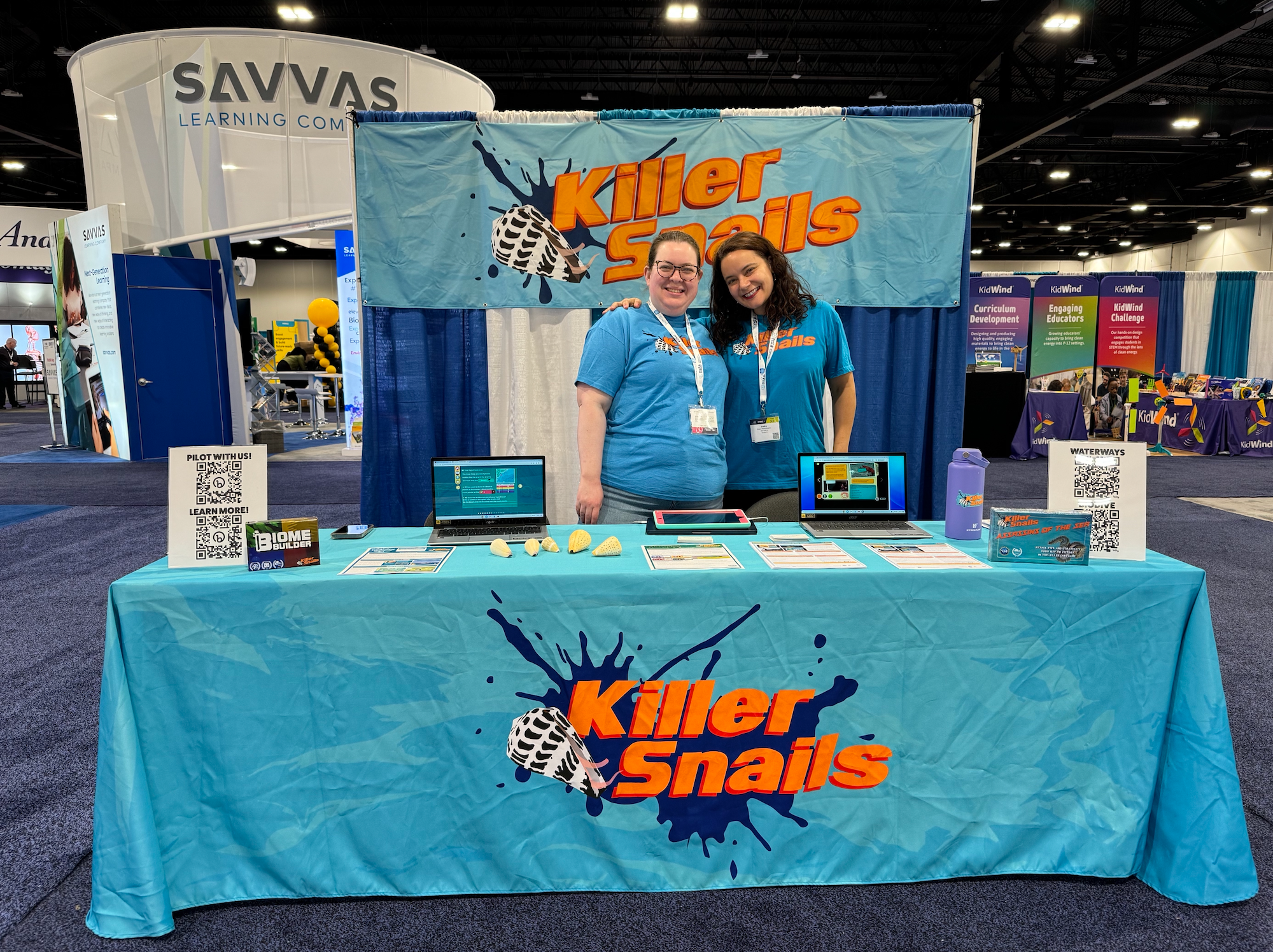Tabling at the National Science Teachers Association! – KillerSnails