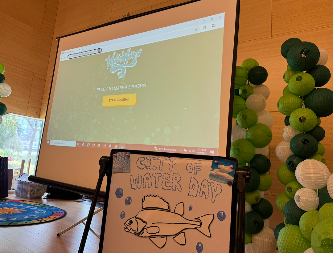 City of Water Day at Hunters Point Library!