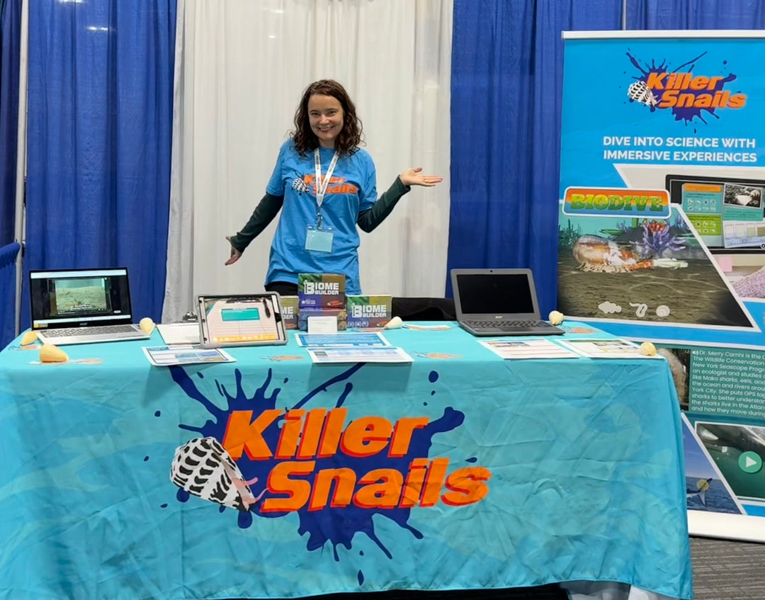 Sharing Killer Snails with Educators!